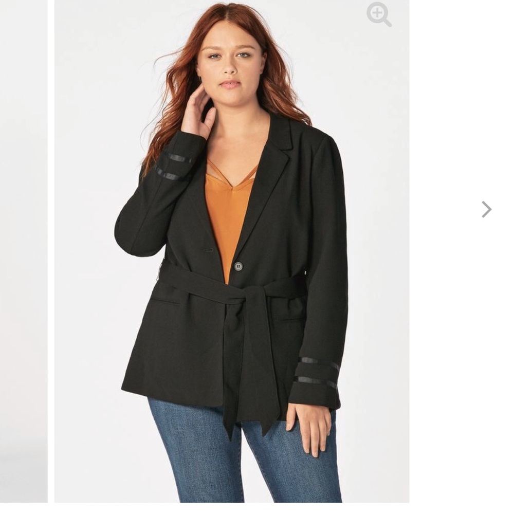 Belted blazer from JustFab
